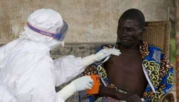 victime souffrant d'ebola