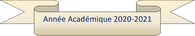 Année Académique 2020-2021 - Description&nbsp;: Description&nbsp;: Description&nbsp;: 5 %