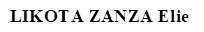 LIKOTA ZANZA Elie
