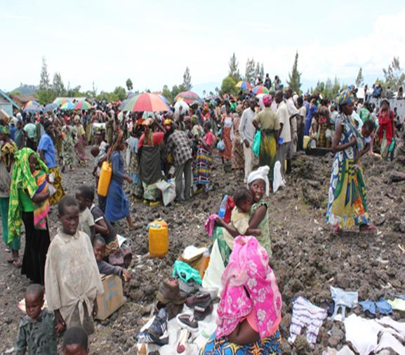 DRC’s displaced  families at risk